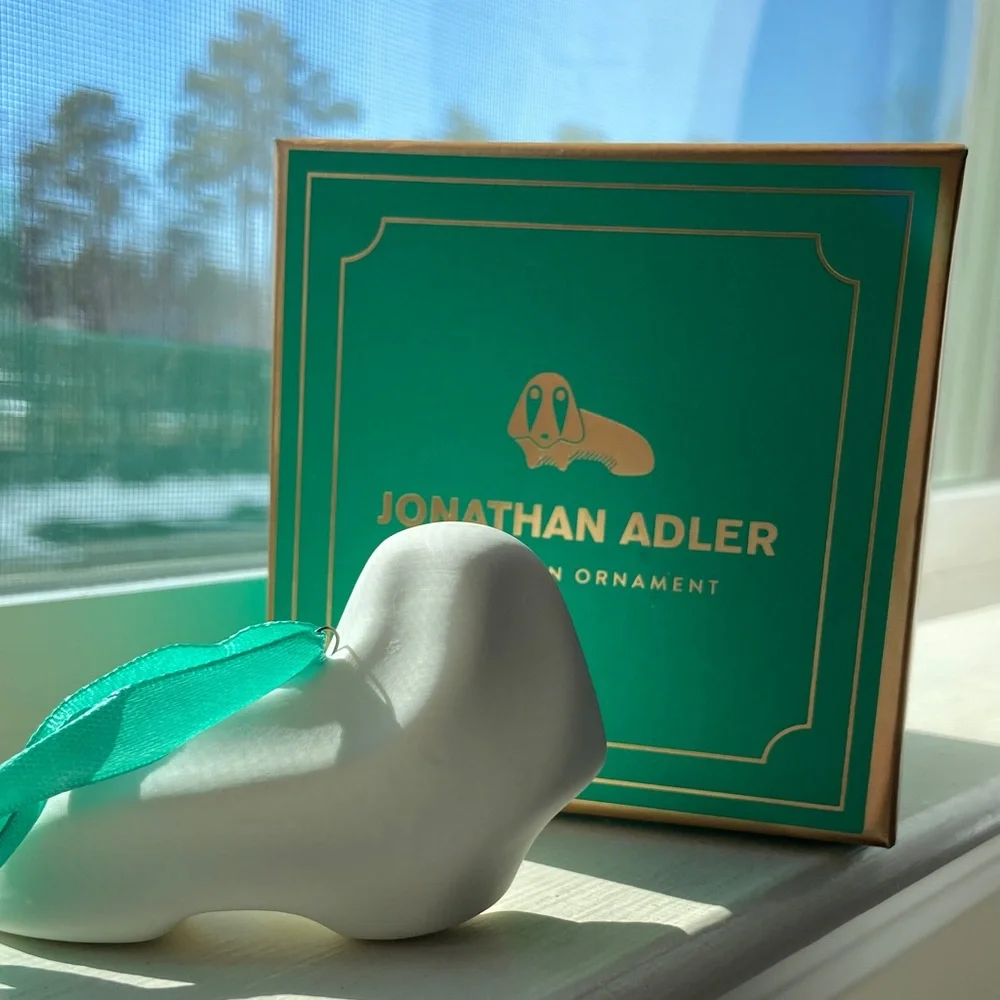 Jonathan Adler HOUND Porcelain Ornament